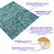 Декоративна 3D панель самоклейка 700х700х4мм Морська мармурова плитка (362) SW-00000530 SW-00000530 фото 4