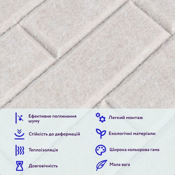 Звукоізоляційна панель 600х600х9мм Сіра SW-00002703 SW-00002703 фото